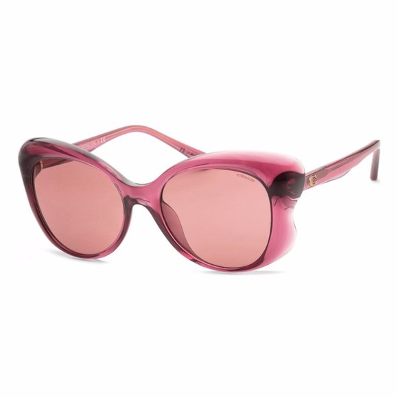 Coach Accessories - HOLIDAY SALE 🎄  NEW Coach Wine/Burgundy Butterfly Sunglasses